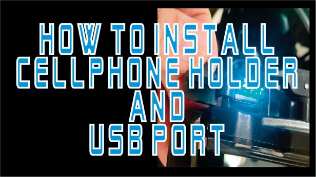 how to Install a USB Port Cellphone Holder felxtrememotoblog.data.blog